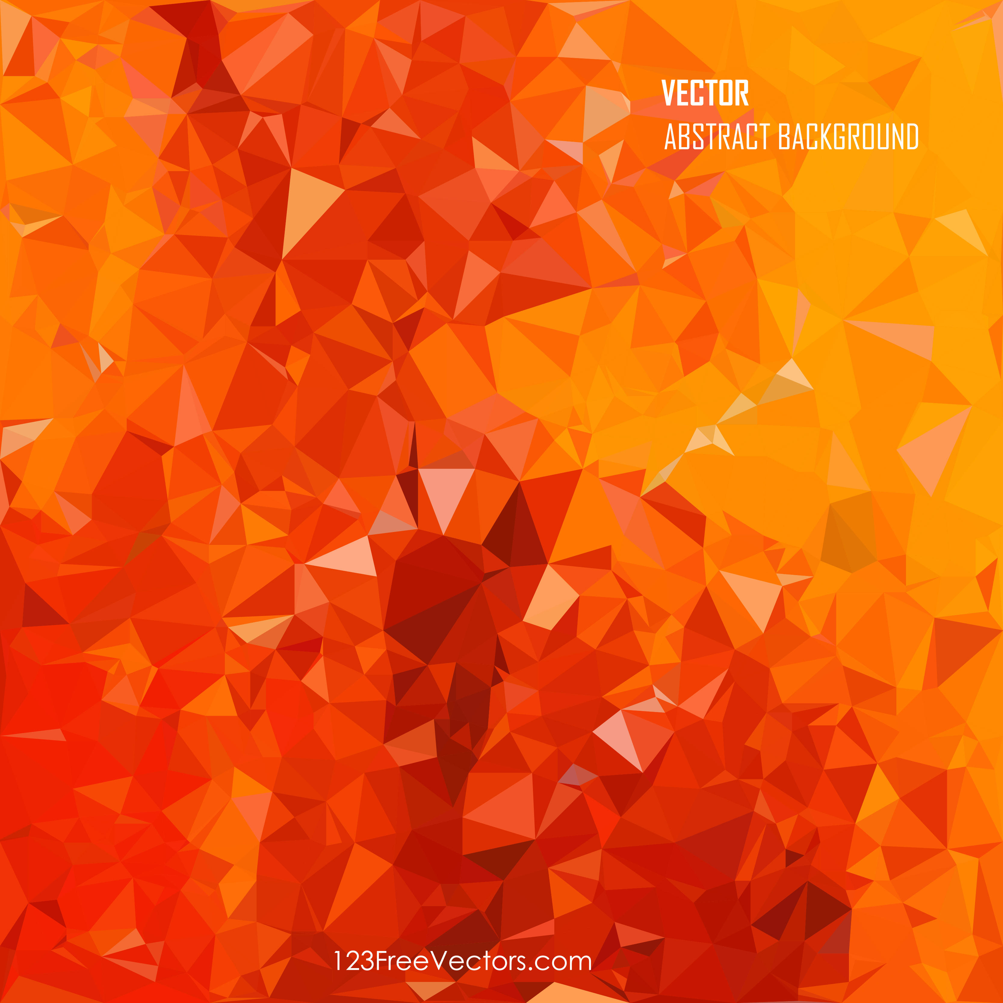 Polygonal Cool Orange Pattern Background Vector 3333x3333 Polygonal Cool Orange Pattern Background Vector