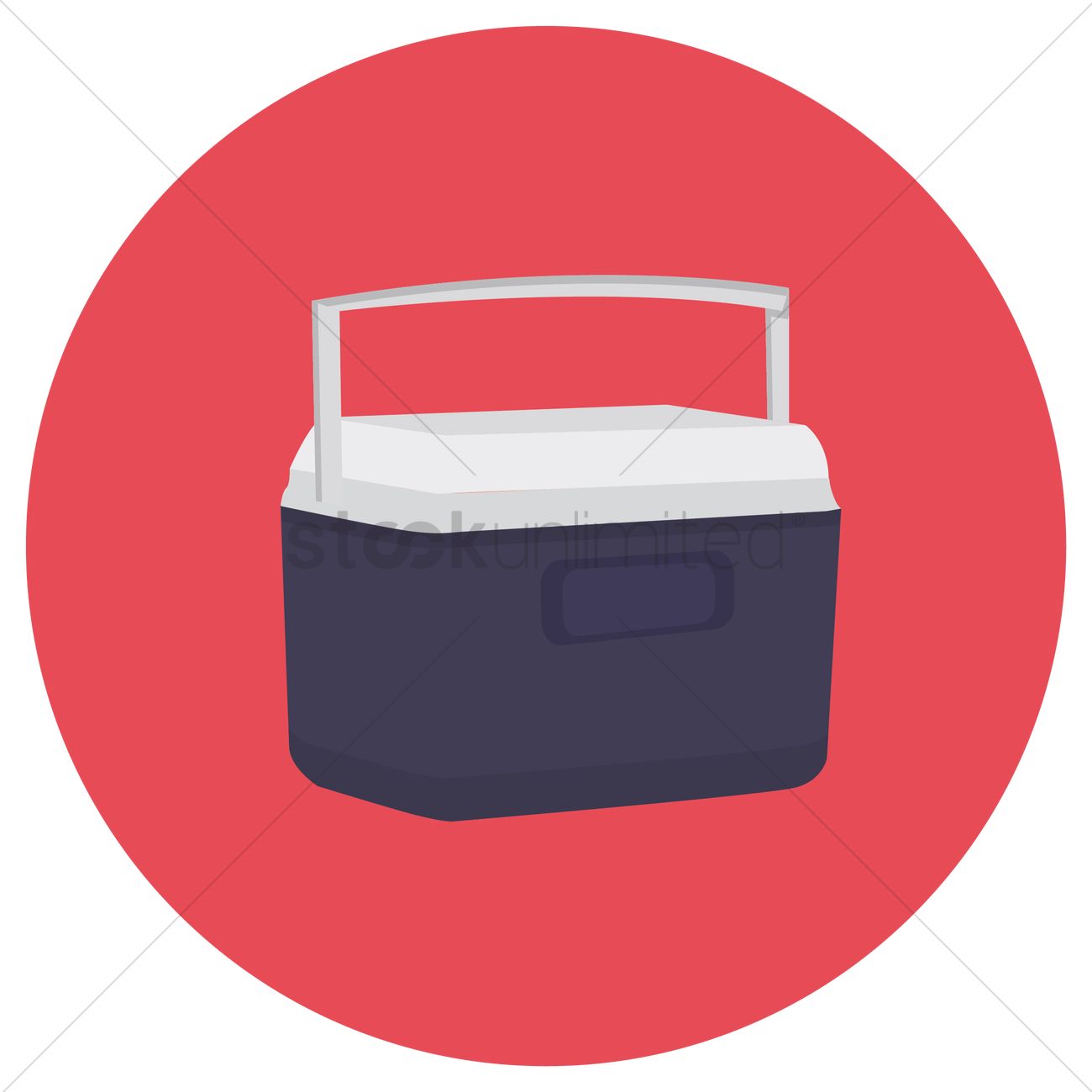 1300x1300 Free Cooler Box Vector Image