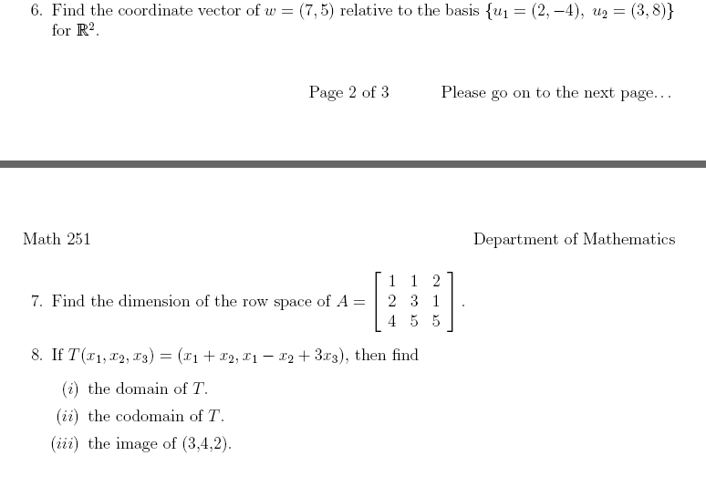 774x534 Solved Find The Coordinate Vector Of W =