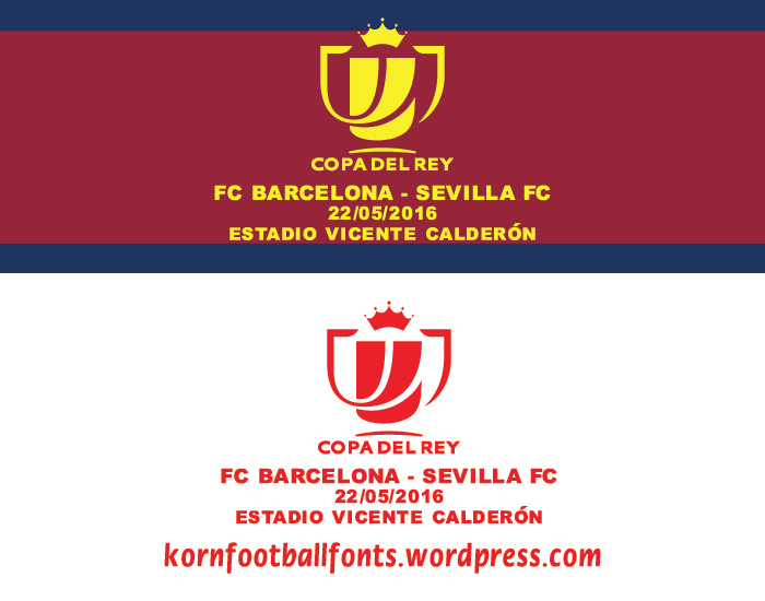 700x550 Copa Del Rey Final Match Detail Vector Kornfootballfonts