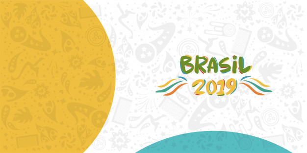 626x313 Championship Conmebol Copa America In Brazil Vector Premium