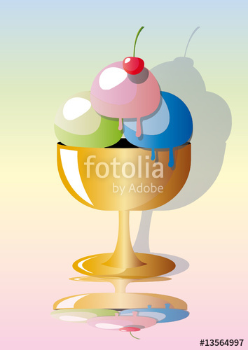 354x500 Copa De Helado Stock Image And Royalty Free Vector