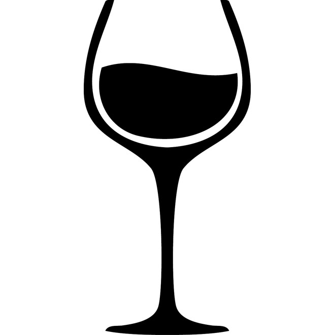 660x660 Wine Glass Vector Image Free Vectors Ui Download