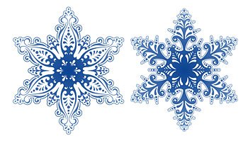 350x202 Clip Art Y Vectoriales Copo De Nieve Hermoso