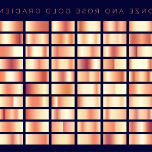 300x300 Rose Gold Foil Texture Gradients Vector Studiogrfx