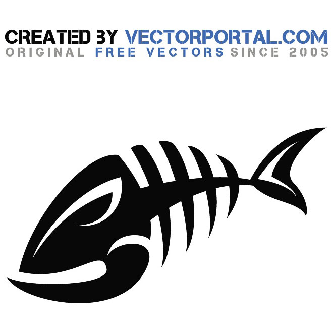 660x660 Fish Bone Royalty Free Clip Art