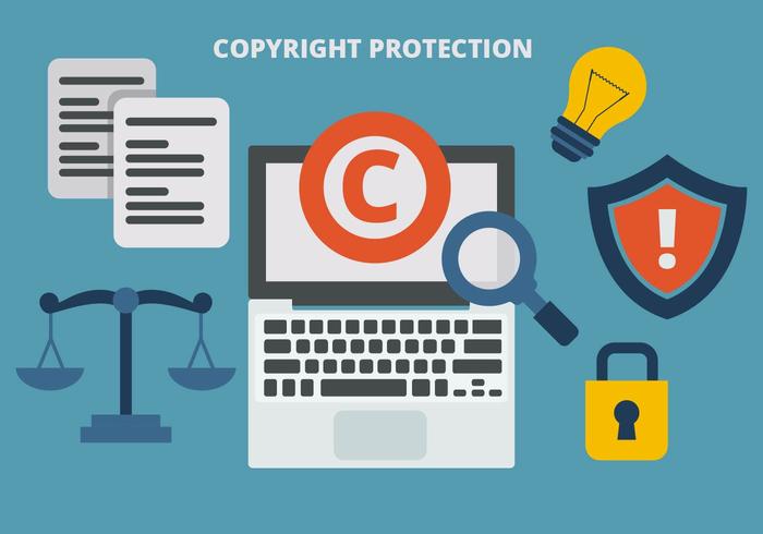 700x490 Copyright Protection Vector