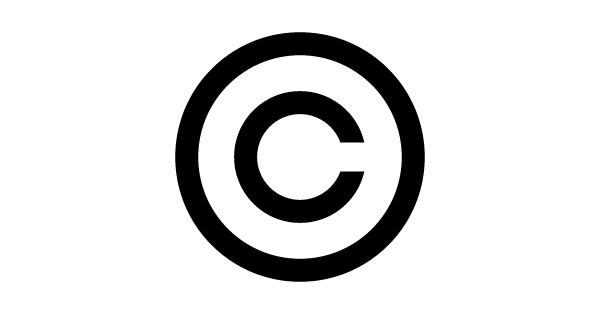 600x314 Copyright Symbol Vector Free Download