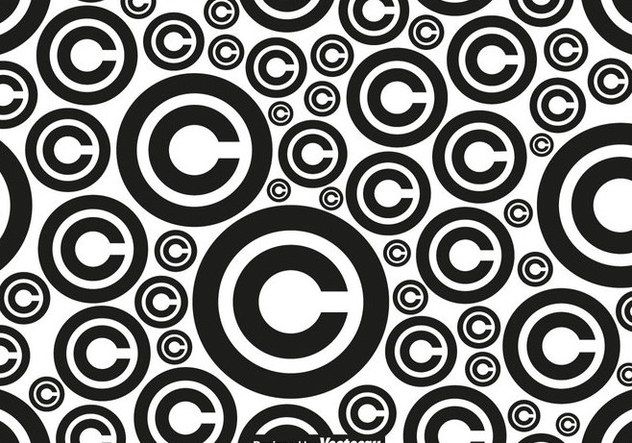 632x443 Vector Copyright Symbol Seamless Pattern Free Vector Download