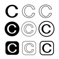 200x200 Copyright Symbol Free Vector Art