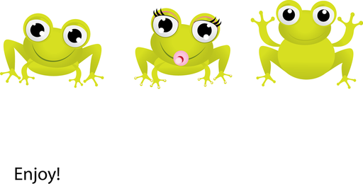 512x260 Coqui Frog Illustration