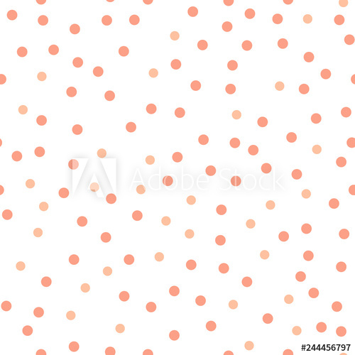 Coral Color Dots On A White Background Pattern Abstract Geometric 500x500 Coral Color Dots On A White Background Pattern Abstract Geometric