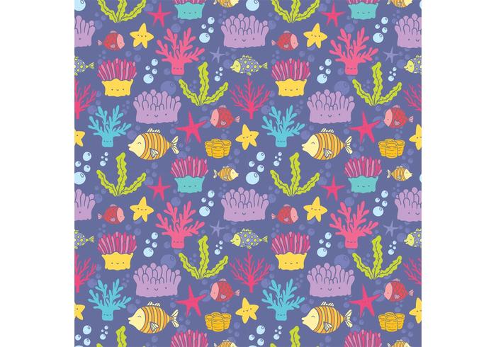Free Coral Reef Fish Seamless Pattern Vector Stock Images 700x490 Free Coral Reef Fish Seamless Pattern Vector Stock Images