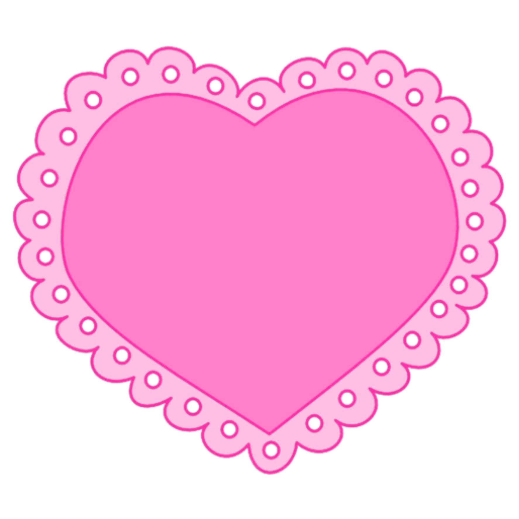 1773x1773 Corazon Vector Rosa Encaje Corazones