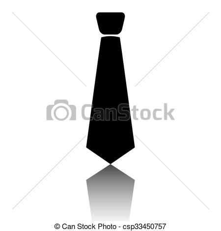450x470 Corbata, Vector, Icono Vector, Corbata Negra, Icon