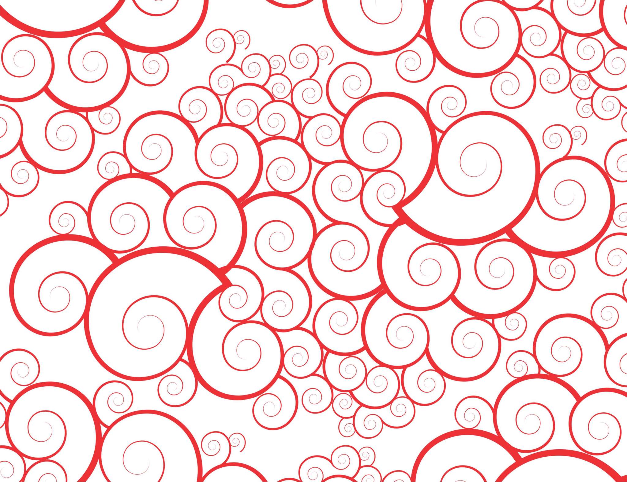 2048x1577 Floral Pattern Vector Design Cdr Download For Coreldraw