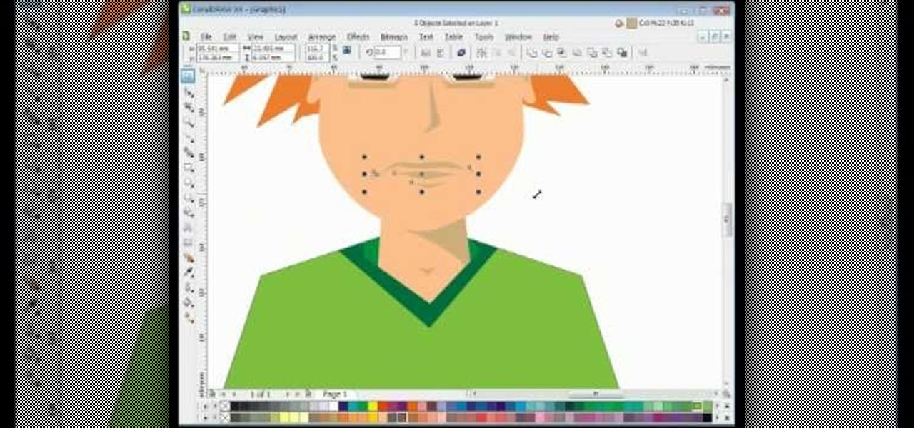 1280x600 How To Draw A Male Cartoon Vector Character In Coreldraw