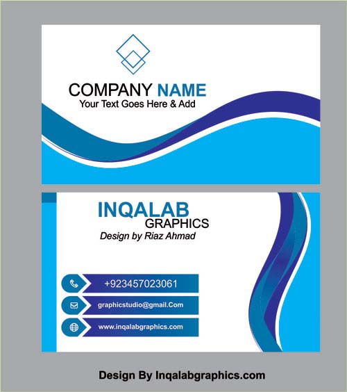 500x564 Business Card Templates Vector Coreldraw Design Cdr Free Download