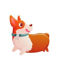 200x200 Corgi Free Vector Art