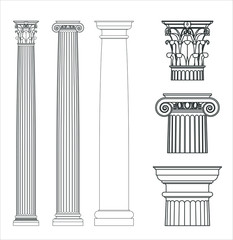 233x240 Corinthian Column Vector Photos, Royalty Free Images, Graphics