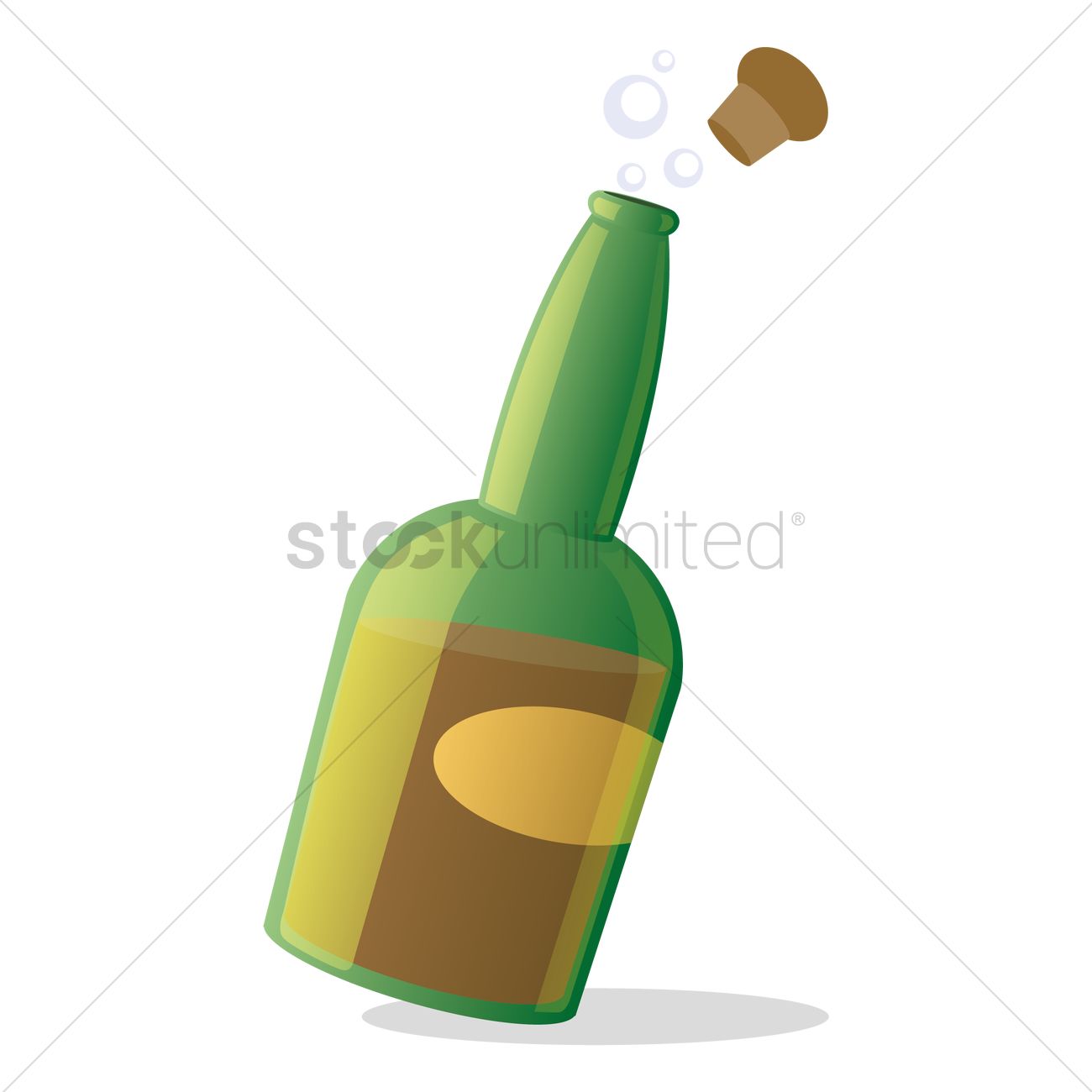 1300x1300 Explosion Of Champagne Bottle Cork Vector Image