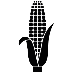 Corn Silhouette Vector at Vectorified.com | Collection of Corn ...