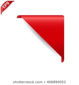 Corner Ribbon, Corner Banner, Vector Tag Isolated On Background 260x280 Corner Ribbon, Corner Banner, Vector Tag Isolated On Background