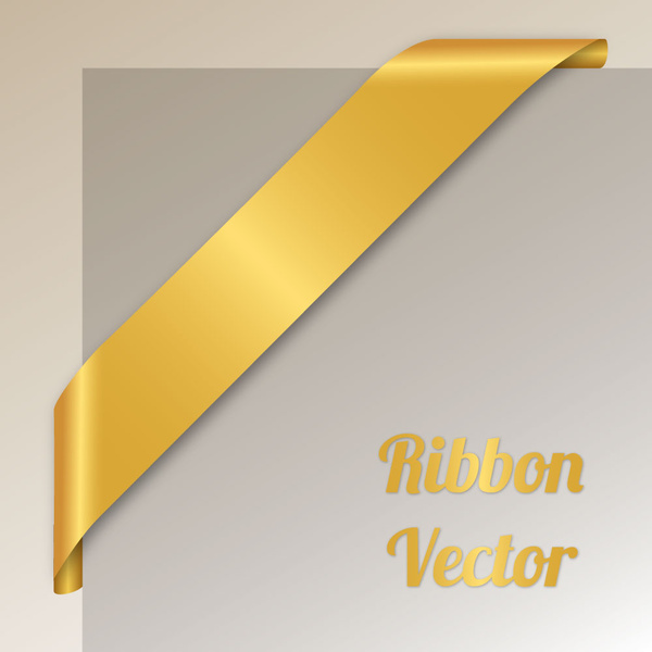 Blank Golden Corner Ribbon Free Vector In Adobe Illustrator 600x600 Blank Golden Corner Ribbon Free Vector In Adobe Illustrator