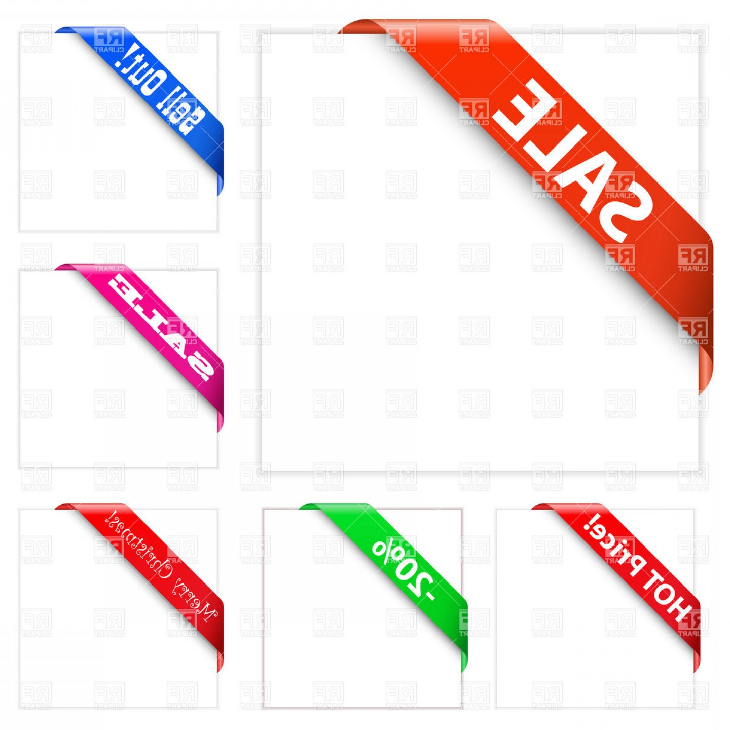 Collection Of Sale Corner Ribbons Vector Clipart Catchsplace 1440x1440 Collection Of Sale Corner Ribbons Vector Clipart Catchsplace