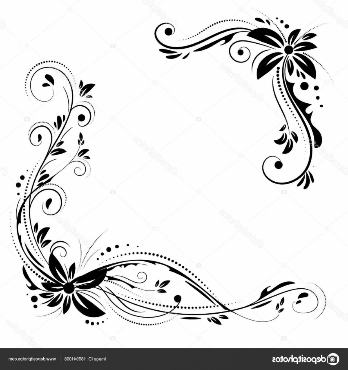 Corner Design Vector at Vectorified.com | Collection of Corner Design ...