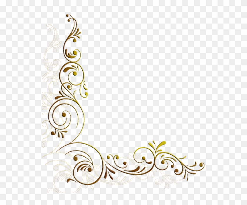 Flower Corner Vector Design Corner Design Png 840x697 Flower Corner Vector Design Corner Design Png