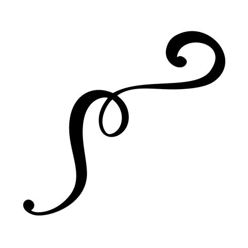 Vintage Calligraphy Scandinavian Flourish Vector Corner Design 490x490 Vintage Calligraphy Scandinavian Flourish Vector Corner Design