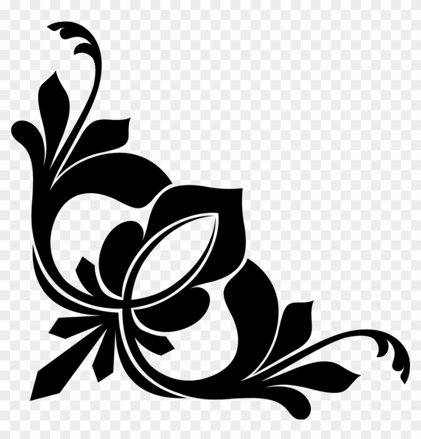 Download Corner Floral Vector at Vectorified.com | Collection of ...