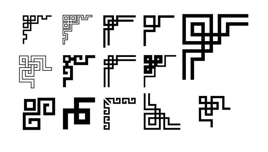 858x488 Corner Ornament Vector Free Vector Cdr Download