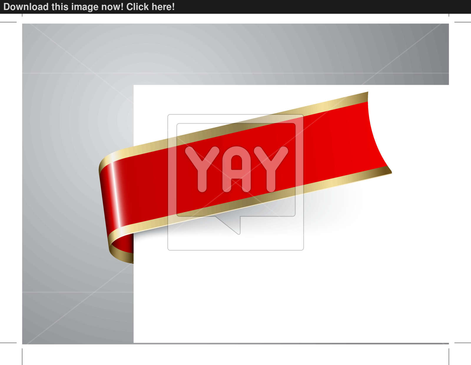 1600x1240 Fresh Christmas Corner Ribbon Vector