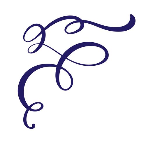 525x490 Vintage Corner, Swirl, Decorative Flourish