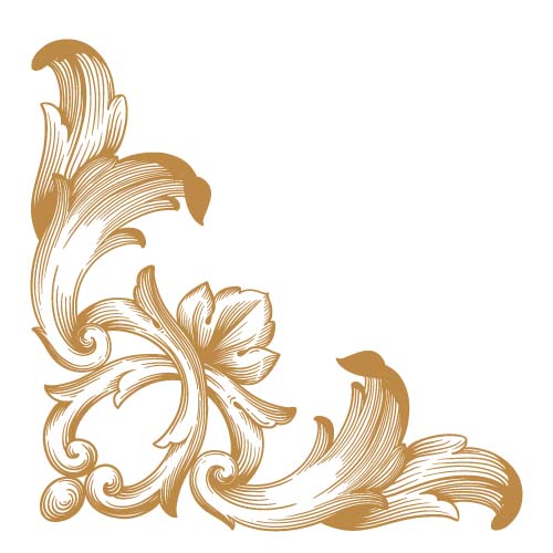500x500 Classical Ornaments Corner Vector Free Download