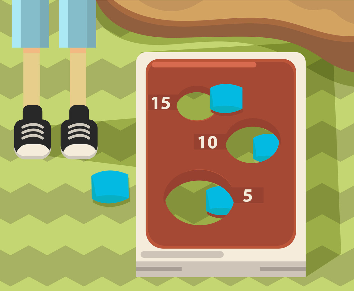 1136x936 Cornhole Game Vector Vector Art Graphics