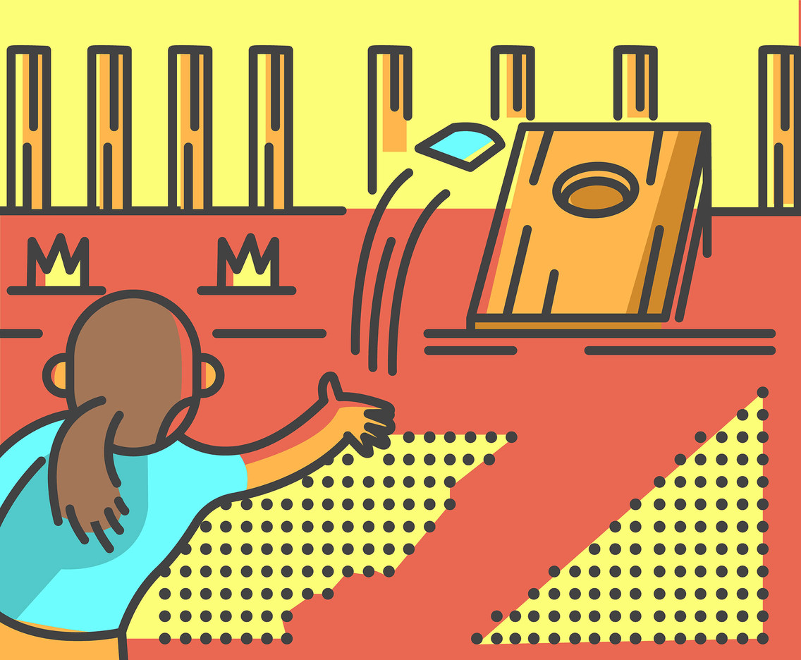 1136x936 Cornhole Illustration Vector Vector Art Graphics