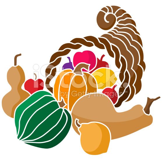 556x556 A Vector Illustration Of A Cornucopia Vector Autumn Stock