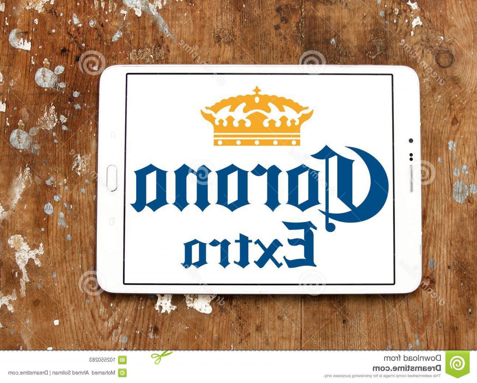 1560x1251 Logo Corona Extra Beer Samsung Tablet Wooden Background Pale Lager
