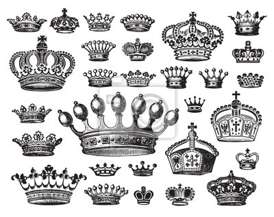 400x317 Conjunto De Antiguos Engravigs Corona