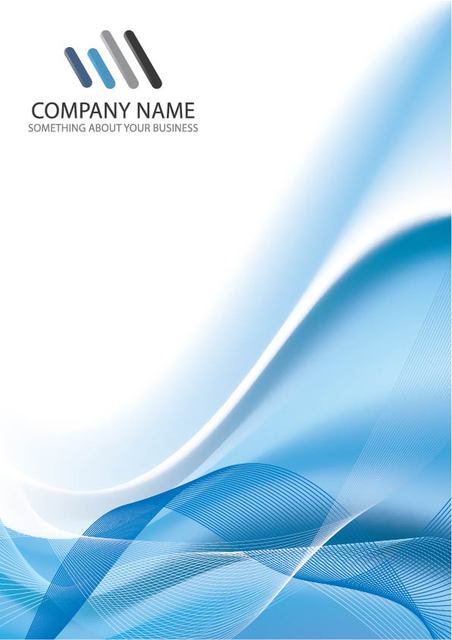 452x640 Free Vectors Blue Lines Corporate Background Vector Bg