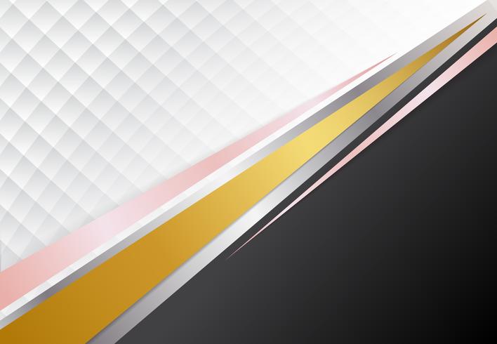 708x490 Template Corporate Concept Gold, Silver, Pink Gold And White