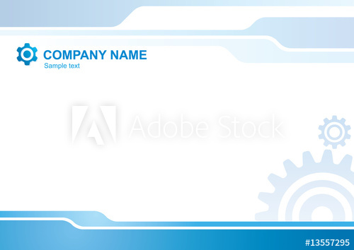 500x354 Corporate Vector Background With Gears