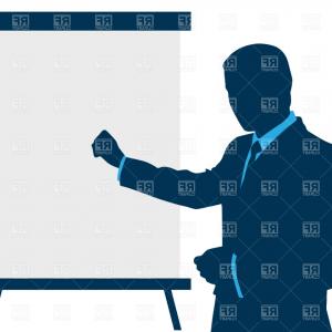 300x300 Person In Data Analytics Presentation Company Logo Design Template