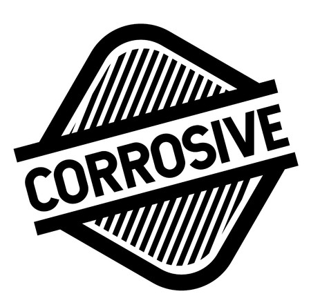 Corrosive Stamp On White Background Sign, Label Sticker Royalty 450x445 Corrosive Stamp On White Background Sign, Label Sticker Royalty