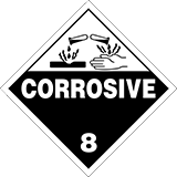 160x160 Downloadable Hazmat Placards