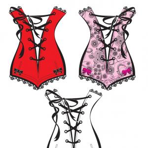 300x300 Sexy Corset Icon Vector Clipart Cqrecords