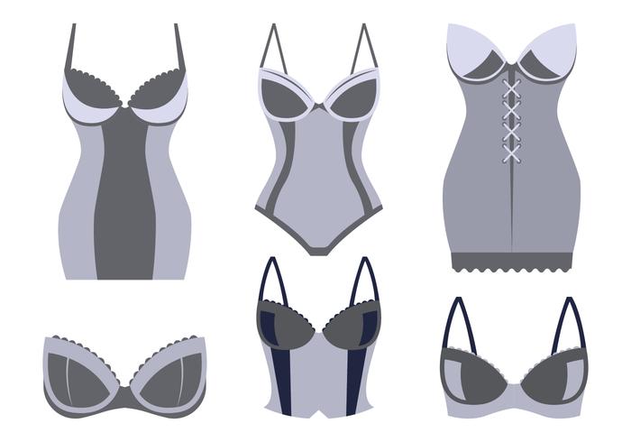 700x490 Bustier Vectors Collection